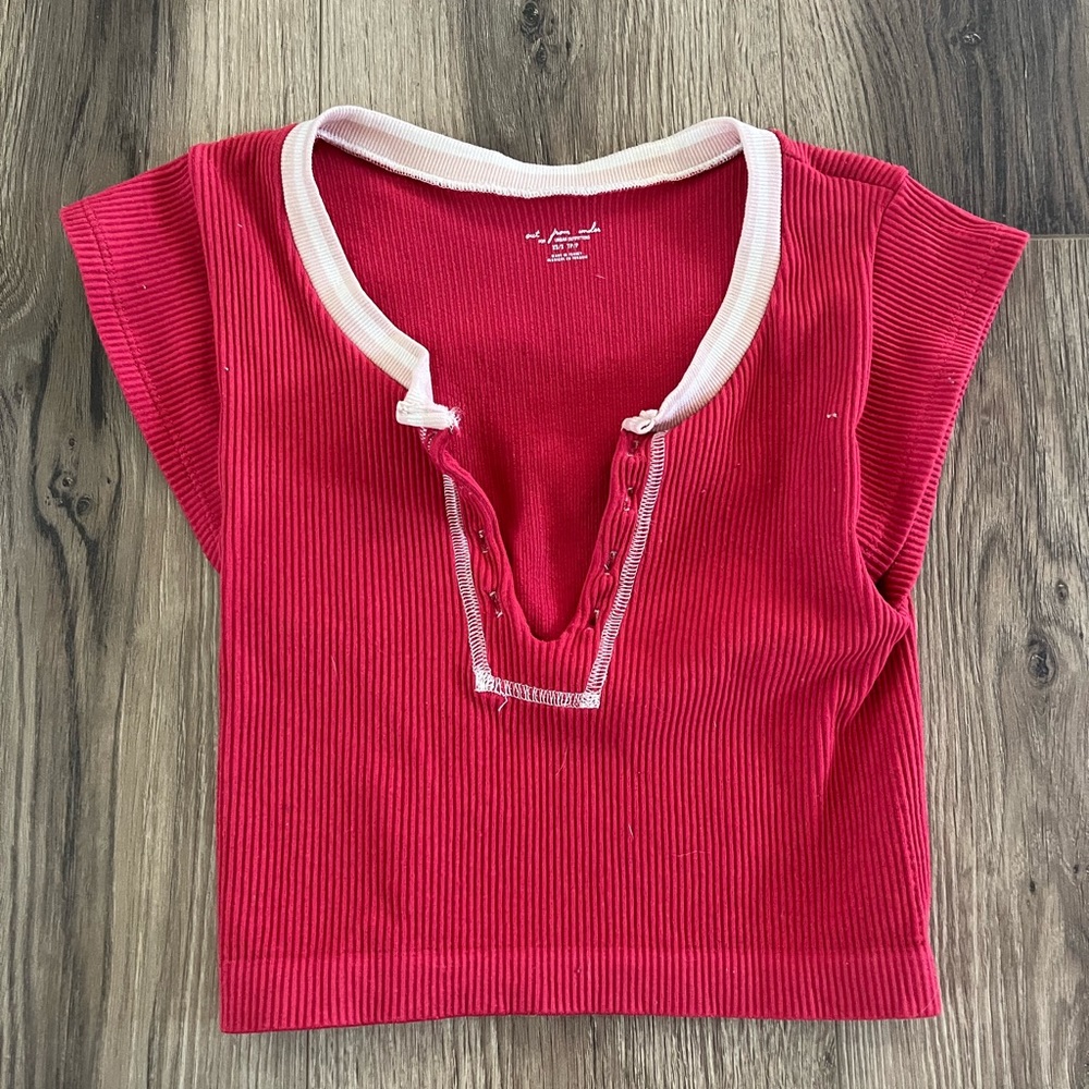 SOLD! - Out From Under Go For Gold Seamless Top